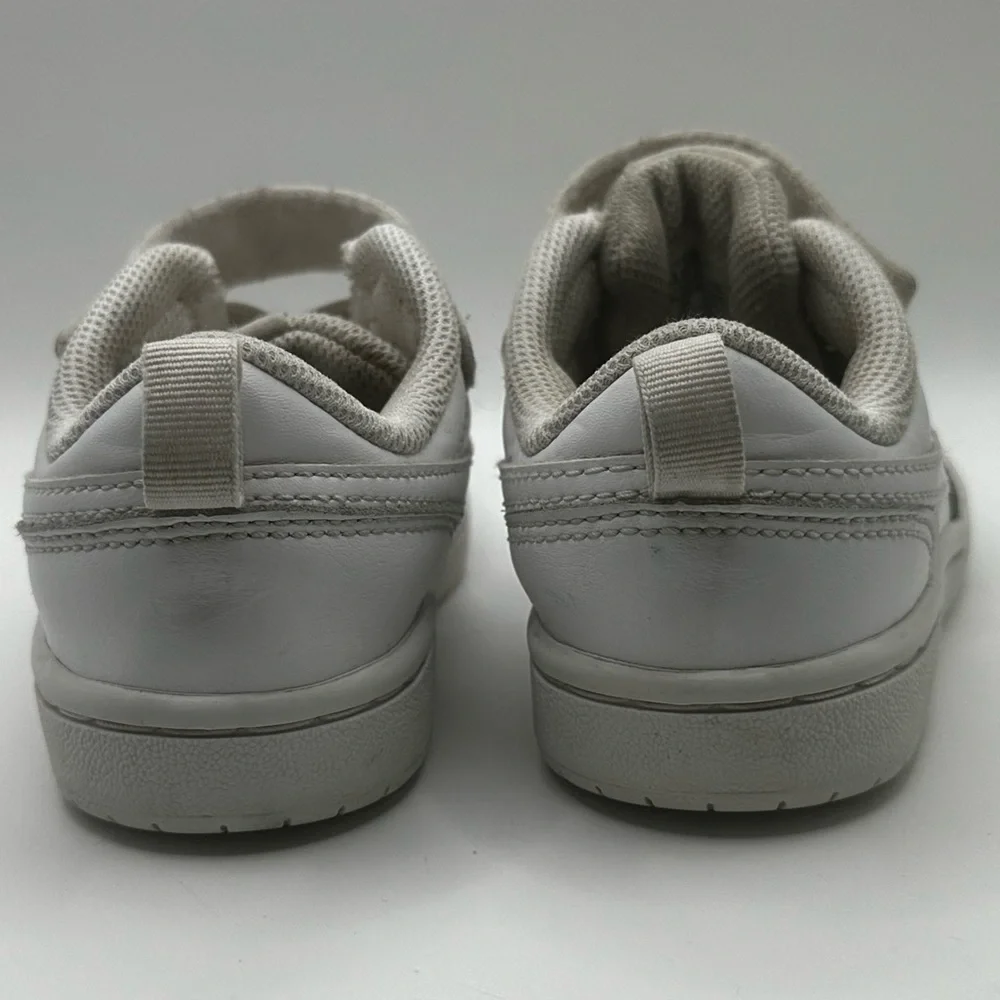 Nike | White Kids' Court Borough Low Top Sneaker Baby/Toddler | size 11.5